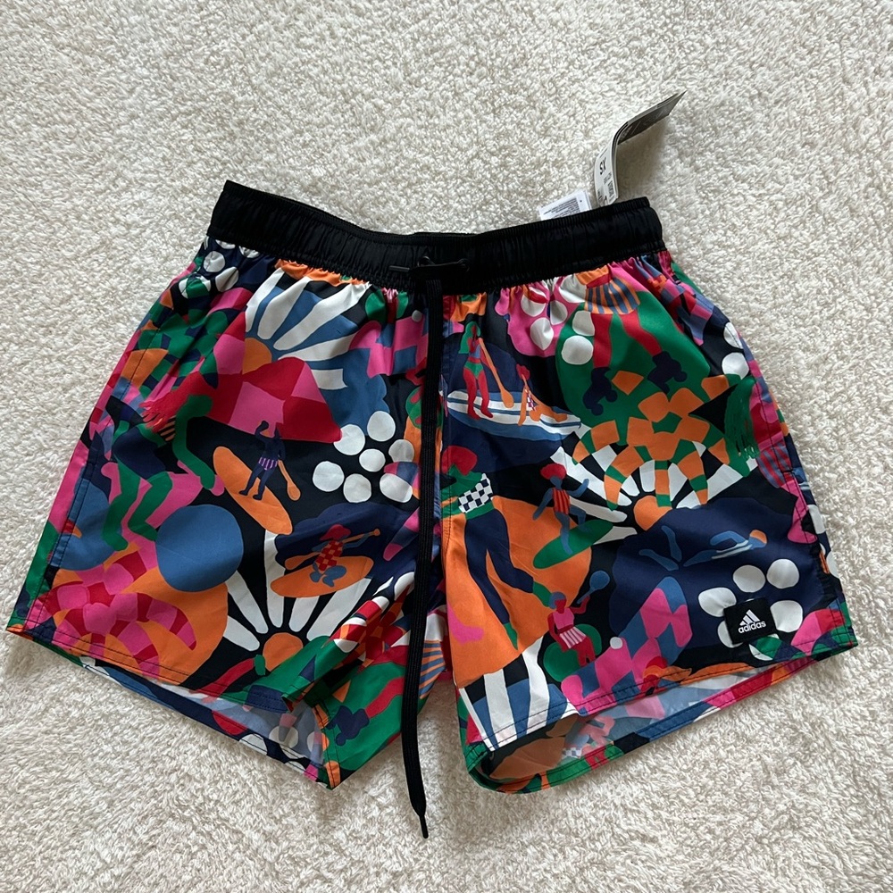 Adidas x Farm Rio Multicolor Graphic Shorts